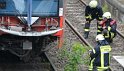 Unfall zwischen zwei KVB Bahnen Koeln Hoehenhaus Im Weidenbruch P271